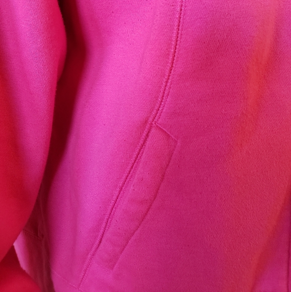 Champion Women's Fuchsia pink hoodie - XXL - Picture 3 of 6